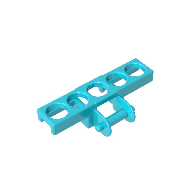 3873 Technic Link Tread 50 Pieces High-Precision MOC Building Bricks Replacement Parts Compatible with Lego bricks GDS-1204 Medium Azure โ image 1
