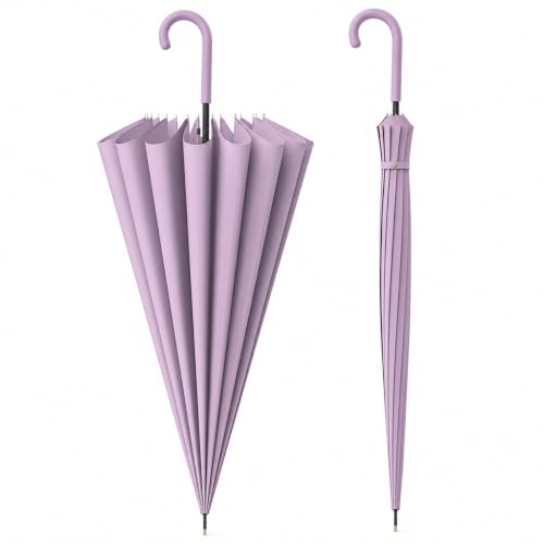 Image of Umbrella, UV Big Size Umbrella for Sun Protection Rain Windproof Strong Large 3 Fold For Men Women Kids Boys Girls Perfect & Stylish Windproof & Compact