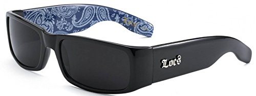 Black Harcore LOCS Sunglasses with Free Micro Fiber Bag