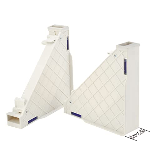 Podest für Waschmaschine FüßEhöHen 10/15/20/25cm Tiefkühltruhe Untergestell 50-75cm Kühlschrank Verstellbare Sockel Möbelträger füR Geschirrspüler Antivibrationsmatte