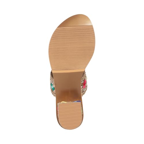 Image of Metro Women Elegance Ethnic & Traditional Slip-on Sandal