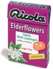 Ricola Box - Elderflower 45g (PACK OF 4)