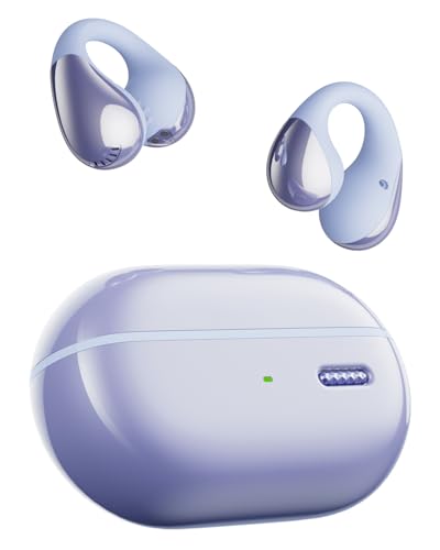 SoundPEATS PearlClip Pro Ear Ultra Open Ear Earbuds Wireless Headphones Bluetooth 5.4 Earphones Clip On Ear Buds with Mic