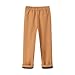 Mud Kingdom Toddler Boys Fleece Skinny Chino Pants Elastic Waist Casual Warm Winter Fashion Cargo Caramel Brown 3T Plain