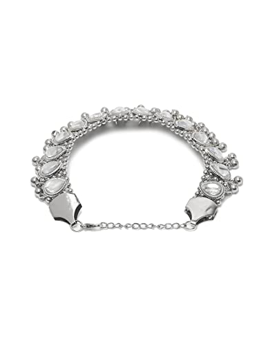 German Silver Plated Stylish Anklets for Women (Style 4)