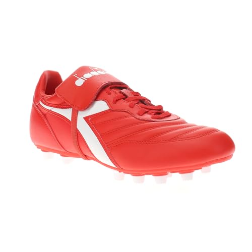 Diadora Mens Brasil Lt T Mdpu Soccer Cleats - Red - Size 12 M2