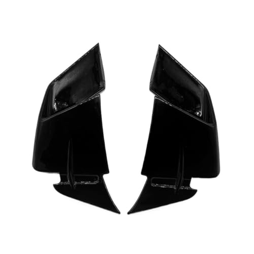 Pare-brise en fibre de carbone à ailes aérodynamiques pour BMW S1000RR 2020 finition noir brillant