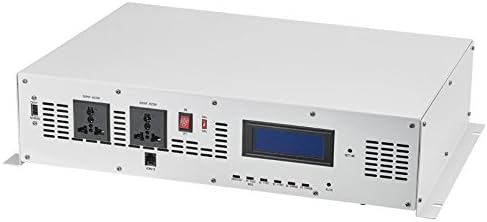 Automaxx 1500W 24V 62A Hybrid Pure Sine Power Inverter Bluetooth (iOS & Android) Built-in Solar/AC Charge/AC Bypass Mode. Auto or Manual Switch Between DC or AC Priority First.