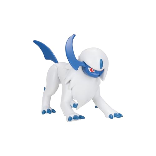 Pokémon PKW4096 - Battle Figure Set - Schiggy, Skorupi, Absol, offizielles Figuren Set – Ansicht 4