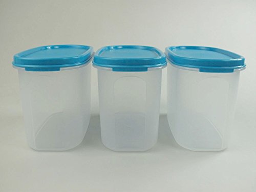 TUPPERWARE Ovale 3 da 1,7 L turchese blu (3)