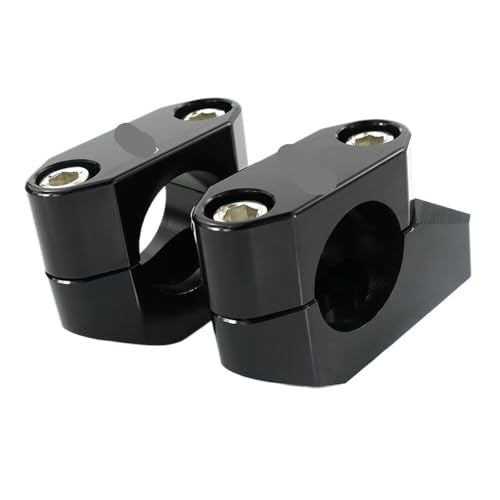 Réhausse guidon 28mm en aluminium noir anodisé pour F800R 2009-2021 - 3
