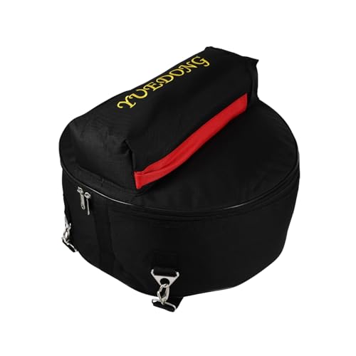 Sosoport Oxford Cloth Waterproof Snare Drum Bag Black Drum Bag Set Cover Handheld Sticks Pocket