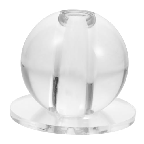 BESPORTBLE Transparent Billiards Training Ball for Stroke Correction Portable Snooker Technique Trainer Tool for Professional Players Comprehensive Practice with Visual Feedback