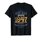 Photo Gallery made in 1947 vintage 70° compleanno t shirt tee regalo divertente maglietta Photo Gallery made in 1947 vintage 70° compleanno t shirt tee regalo divertente maglietta