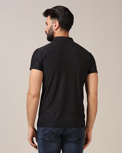 Image of TOPLOT Men's Regular Fit Polo T-Shirt