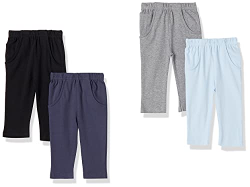 Luvable Friends Unisex Baby Cotton Pants, Boy Solid, 18-24 Months #TOP4