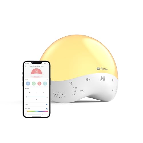 Pixbee Smart Nursery Light - Night Light with 6 Deafult Modes & 2...