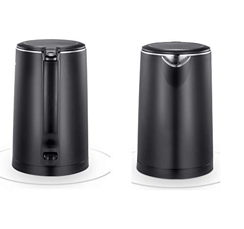 Bouilloire électrique en acier inoxydable 1,5L compacte et performante