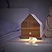Northpoint Nature Sound Box Vogelgezwitscher Vogelgeräusche Box Motion Sensor Vogelgeräusche Licht Wiederaufladbar mit Wandhalterung Buchenholz Cottage Ort mit günstig Kaufen-Northpoint Nature Sound Box Vogelgezwitscher Vogelgeräusche Box Motion Sensor Vogelgeräusche Licht Wiederaufladbar mit Wandhalterung Buchenholz Cottage