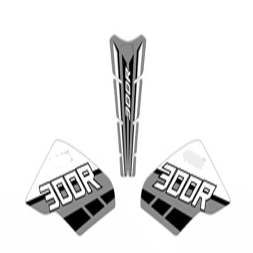 Stickers Réservoir pour Loncin 300R 300RR - Traction Pads Antidérapants Gris