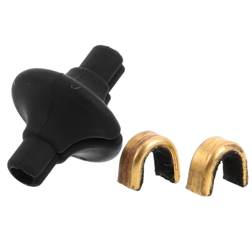 CALLARON String Kisser Button Accessories Black Silicone Consistent Anchor Point for Recurve and Compound Bows Target Shooting Random Color