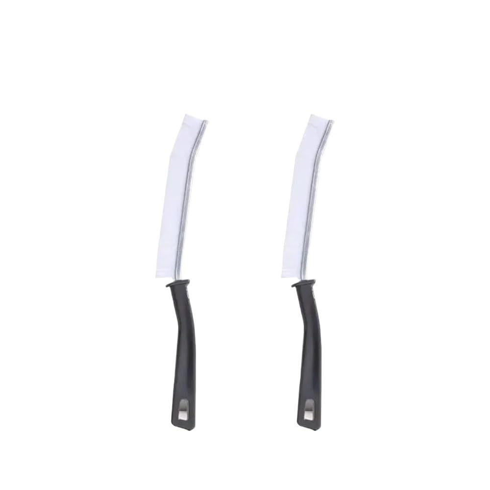 Sunrrafck White-2Pcs 1-5Pcs Durable Grout Gap Cleaning Brush For Kitchen Toilet Tile Joints Dead Angle Hard Shower Floor Line Bristle Cleaner(White-2Pcs)