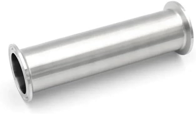 Length 100mm Stainless Steel 304 Pipe Fitting Spool Tube OD38mm Ferrule 50.5 mm