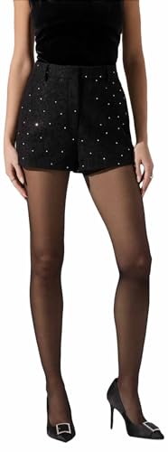 ASTR The Label Women's Wynn Shorts, Black, L