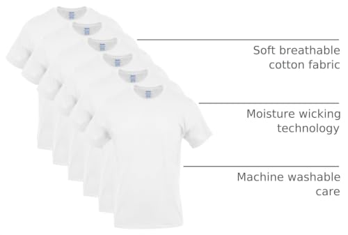 Image of Gildan Men's Crew T-Shirts, Multipack, Style G1100