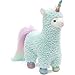 GUND Peluche Lamacorno Cotton Candy con ali glitterate, 28 cm, da 1 anno, 6055509