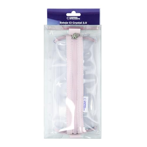 ESTOJO CRYSTAL 2.0 ROSA - CADERNO INTELIGENTE