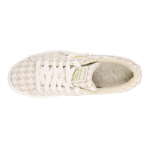 PUMA Womens Basket Seaside Drills Lace Up Sneakers Shoes Casual - Beige - Size 6 M4