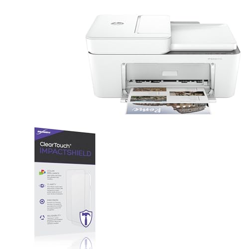BoxWave Screen Protector Compatible With HP DeskJet 4255e - ClearTouch ImpactShield (2-Pack), Impenetrable Screen Protector Flexible Film