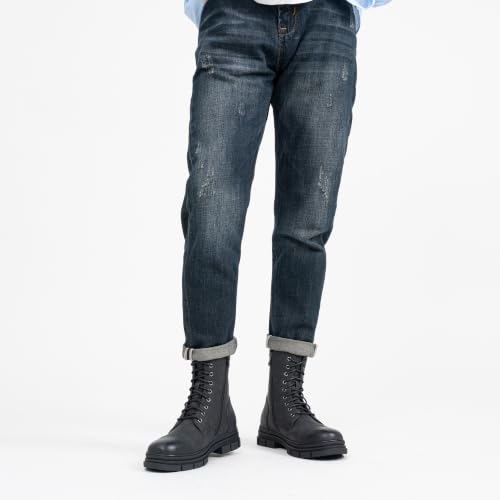 Image of Jousen Men's Boots Fashion Motorcycle Combat Boots
