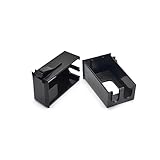 Jeeone Guitar Pickup Battery Box Battery Guitar Case Acoustic Guitar Pickup Parts, Pickup Shell Cover Installed on Guitar Bass with 9V Battery Box, Case Holder Replacement for EQ 7545R - 2Pcs