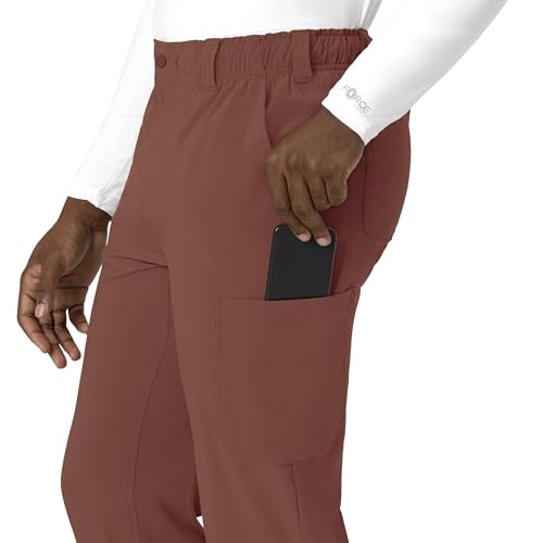 Carhartt Force Cross-Flex Men's Straight Leg Scrub Pant, Sable, 3XL TAL - image 3