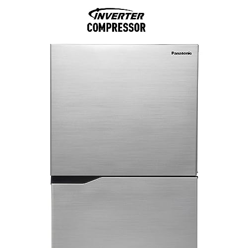 Image of Panasonic 260 L Double Door 2 Star AI Enabled Inverter Technology Frost Free Refrigerator (NR-TH271BUSN, Shiny Silver, Jumbo Fresh Vegetable Basket, Net Capacity 237L)