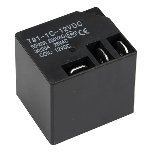 Relais JQX-16F 12V T91 commutation fluide SPDT pour projets domotiques, 10 pcs