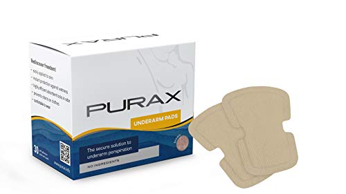 PURAX Underarm Pads - Sweat Shields 30pcs brown