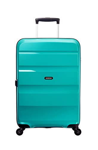 American Tourister Hand Luggage, Turquoise (Deep Turquoise), Spinner S (55 cm-31.5L)2