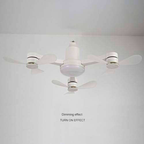 Fandelier LED ventilador de techo con luces y función memoria interior 7