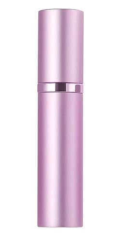 Botella atomizadora de perfume (0.2 fl oz), mini atomizador de perfume portátil recargable para viajes, bomba a prueba de fugas, atomizador de