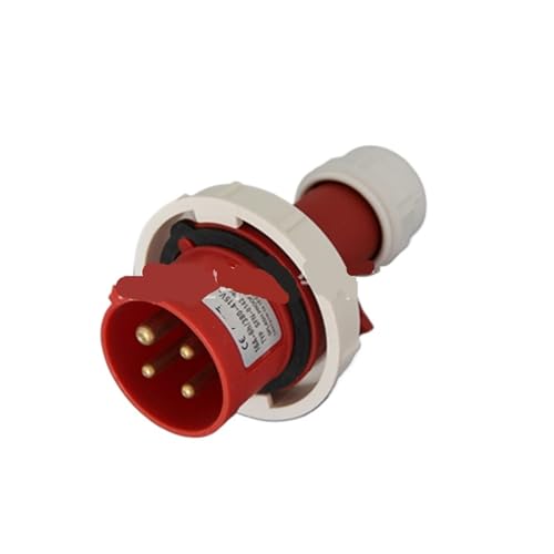 Prise industrielle IP67 SFN-0142 étanche 16A 380V avec isolation maximale triphasée