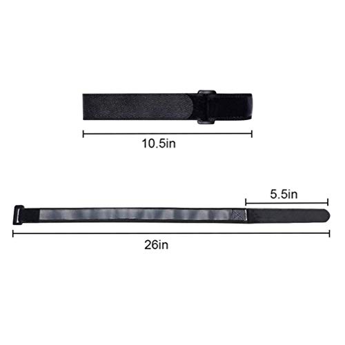 BESPORTBLE 4 peças de rodas de bicicleta, tiras ajustáveis para bicicletas, tiras estabilizadoras im