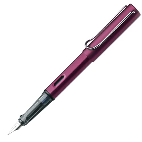 LAMY AL-Star Black Purple Füllhalter 029 M Mit 10 Patronen T 10 Schwarz