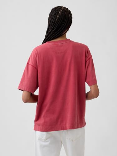 Image of GAP Women's Short Sleeve Oversized Vintage Tee