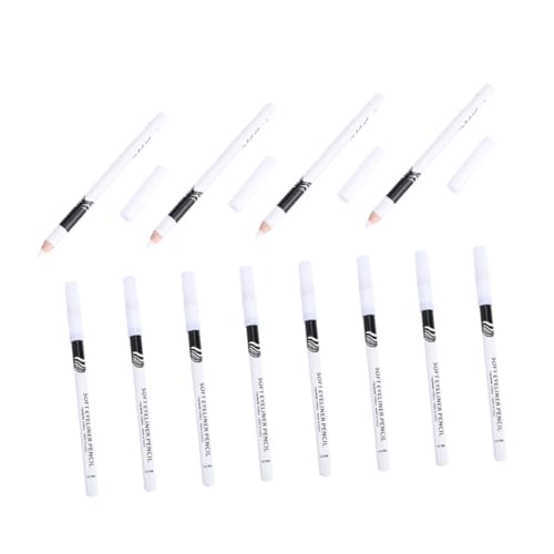 VINTORKY 24 piezas Lápiz de Ojos para Maquillaje de Mujer Herramientas de Delineado Lápiz de Ojos Compacto y para Salón y Hogar