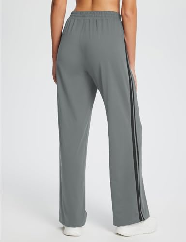 BALEAF-Womens-Track-Pants-Athletic-Sweatpants-Straight-Leg-2-Zipper-Pockets-Running-Pants-Stripes-Loose-Fit