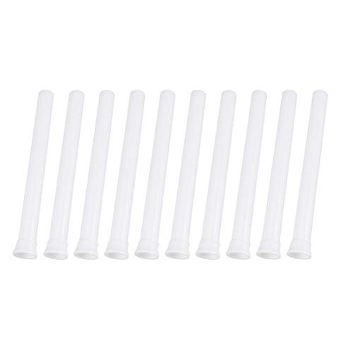 Healifty 10pcs Disposable Vaginal Applicator Injector Lubricant Injector Syringe Lube Tube Aid Tools for Women Female (White)