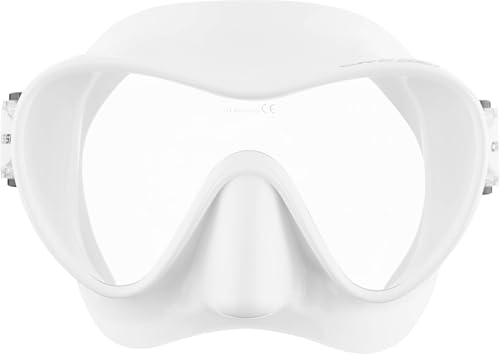 Cressi F1 Frameless Masks, White